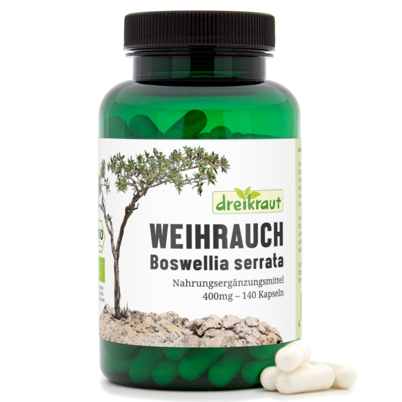 Bio Weihrauch Extrakt Kapseln Boswellia Serrata Mg