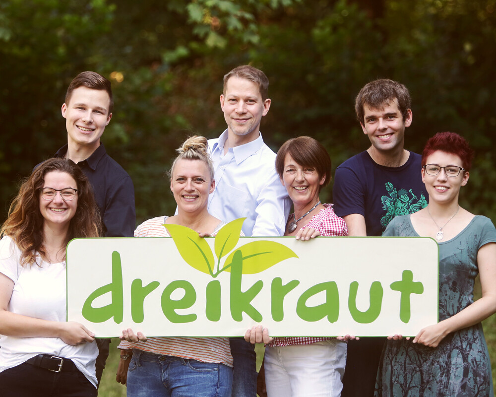 Foto vom Dreikraut-Team
