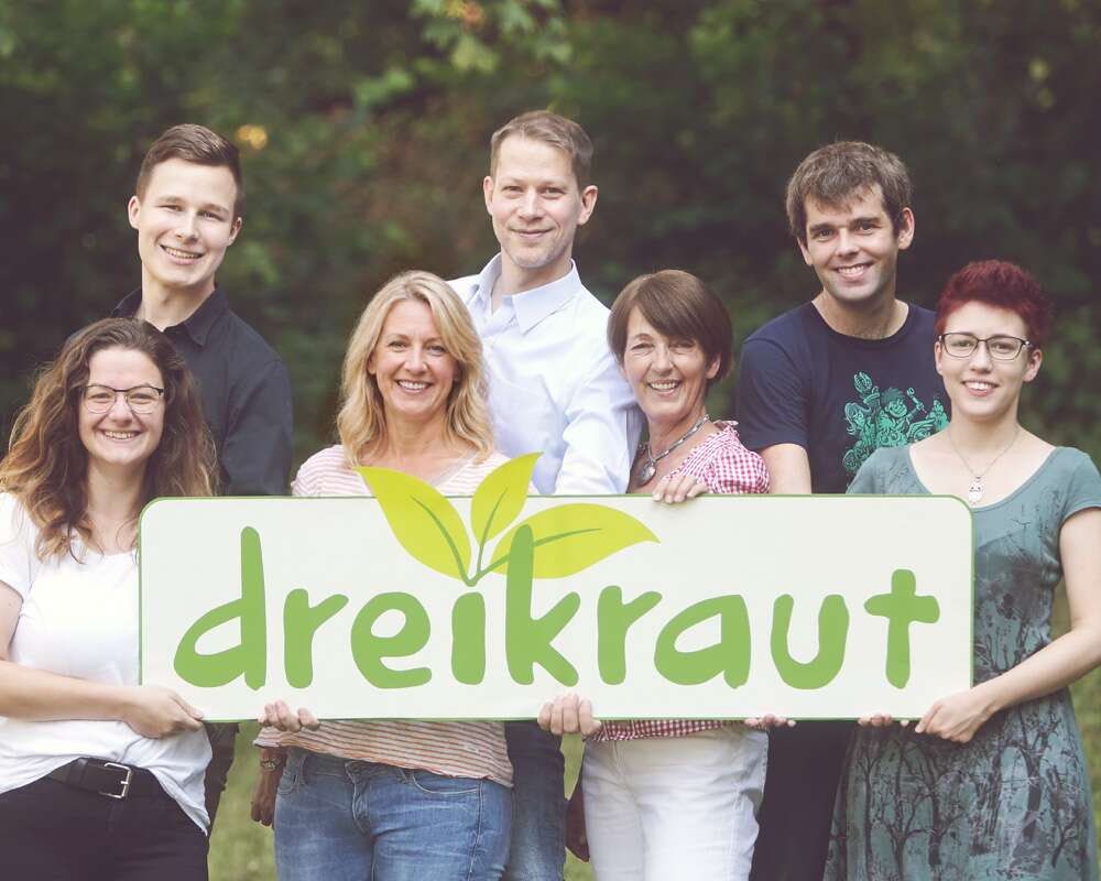Foto vom Dreikraut-Team