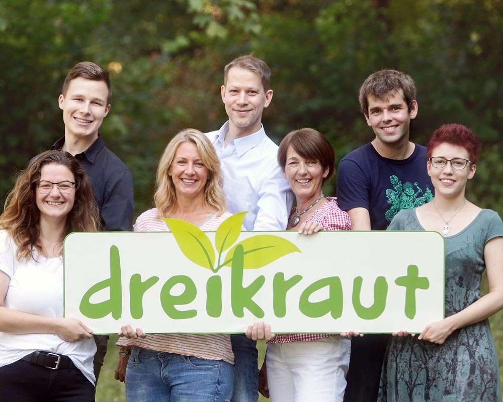 Foto vom Dreikraut-Team