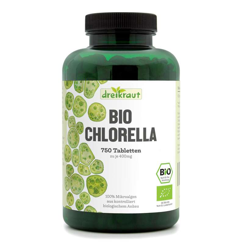 dreikraut® Bio-Chlorella-Tabletten 300 g - Bild 2