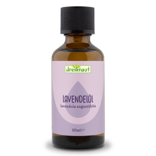 Bio-Lavendelöl, 100% naturrein, 50 ml