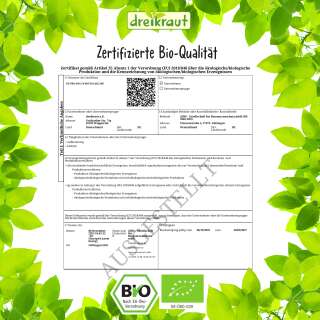 Bio 7 Kräuter Pulver kaufen Kräutertee mit Anis Bibernelle Kümmel Schafgarbe Fenchel Wacholder und Wermut