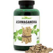 Kurzes MHD - Bio-Ashwaganda Tabletten Presslinge, 700...