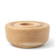 Set: Tropfschale aus Zirbenholz und Zirbenöl 10ml